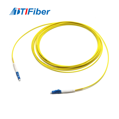 FTTH Użyj jednomodowego kabla połączeniowego Simplex LC / UPC do LC / UPC światłowodowego kabla połączeniowego
