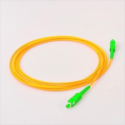 Jumper Yellow Fiber Optical Patch Cord SC/LC/ST UPC polski jednomodowy