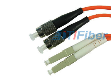 FC - LC Jednomodowy kabel światłowodowy Duplex Optical Fiber Patch Cord