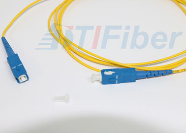 Patchcord SC / UPC Simplex światłowodowy jednomodowy do sieci FTTH, długość niestandardowa