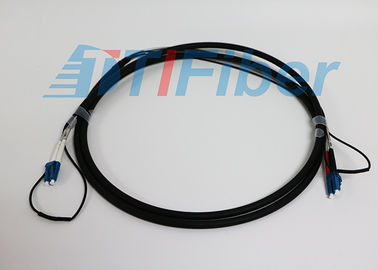 DLC / PC 7,5 Mm Duplex Outdoor Fibre Optic Patch Cord Do sieci FTTA
