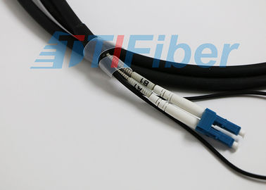 DLC / PC 7,5 Mm Duplex Outdoor Fibre Optic Patch Cord Do sieci FTTA