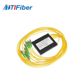Niestandardowy żółty FTB ABS Rozgałęźnik światłowodowy Obudowa ABS światłowodowy światłowodowy apc