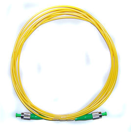 G657A1 / A2 Żółty przewód krosowy światłowodowy Kable jednomodowe Materiał ABS
