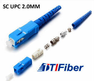 Tworzywa sztuczne Złącza kabli światłowodowych SC UPC SM MM Typ Dla sieci FTTH