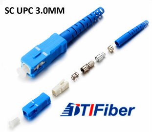 Tworzywa sztuczne Złącza kabli światłowodowych SC UPC SM MM Typ Dla sieci FTTH