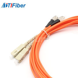 Kabel połączeniowy światłowodowy zewnętrzny Jumper Duplex FC - złącze SC Długość niestandardowa