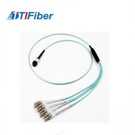 4G / 5G MPO - Kabel światłowodowy wielomodowy LC, OM3 Fiber Patch prowadzi długą żywotność