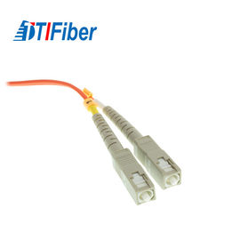 Multi Mode światłowodowy kabel krosowy SC / UPC do SC / UPC SIMPLEX OS1-9 / 125um 10M