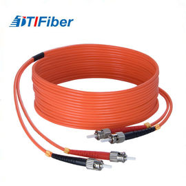 Trwałe kable światłowodowe ST-ST-MM-OM3 Simplex Duplex 1 ~ 144 Multi Fibres
