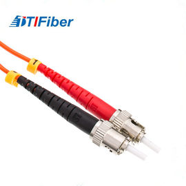 Trwałe kable światłowodowe ST-ST-MM-OM3 Simplex Duplex 1 ~ 144 Multi Fibres