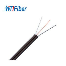 FTTH 2-żyłowy kabel światłowodowy LSZH Kurtka samonośna zewnętrzna Dostosowana