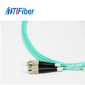 Światłowodowy kabel sieciowy FC do FC Duplex Multi Mode OM3 50/125 Niski ubytek wtrąceniowy