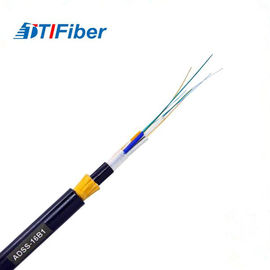 12-żyłowy światłowodowy kabel sieciowy ADSS Spam 120m Pojedyncza osłona dielektryczna