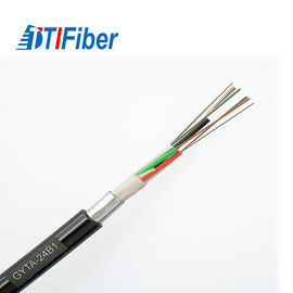 Zewnętrzny opancerzony 48 96-rdzeniowy kabel światłowodowy GYFTY53 Bezpośredni układ scalony do komunikacji LAN