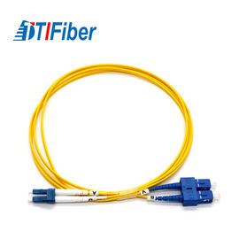 LC-SC Single Mode Światłowodowy podwójny kabel 1,6 mm, 2,0 mm, 3,0 mm