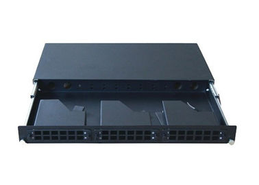 Panel krosowy 1,2 mm Simplex / Duplex 1U MPO do kasety SC, LC MPO