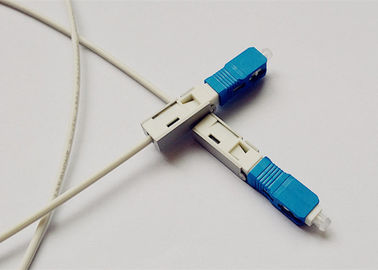Wewnętrzny przewód krosowy FTTH / FTTX PVC LSZH z kablem opadającym