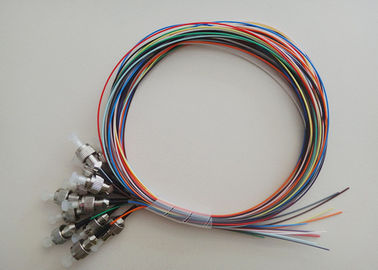 12-kolorowy pigtail światłowodowy SC simplex ze złączami SC, kabel światłowodowy 1,5M