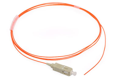 Wielomodowy SC MM Fiber Pigtail z UPC Poishing, kabel pomarańczowy Fiber 0,9 mm