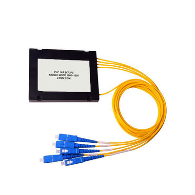 Złącze SC APC Splitter światłowodowy 1x4 Splitter PLC 1650 nm