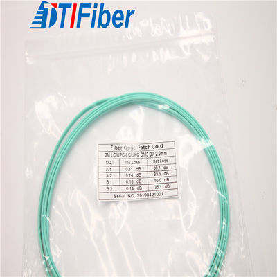 Kable krosowe światłowodowe dupleks Typy złączy 2,0 mm OM3 Średnica LC / UPC-ST / UPC