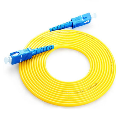 Kabel światłowodowy MPO Sc do Sc Kabel optyczny Simplex Jednomodowy wielomodowy