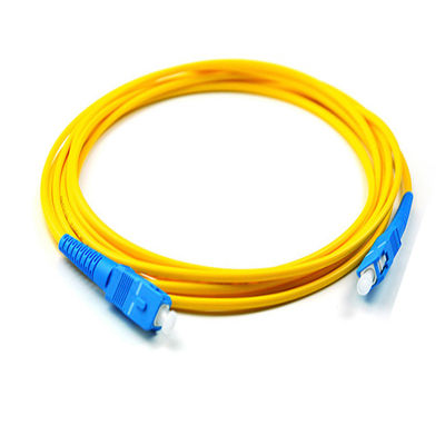 Patchcord światłowodowy jednomodowy Sc Sc 2,0 mm 3,0 mm kabel światłowodowy Simplex