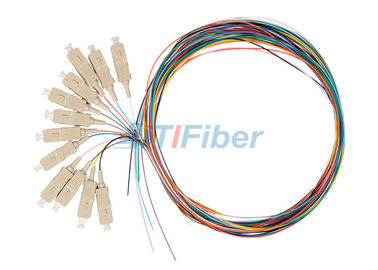 Pigtail optyczny OM1 62,5 / 125 SC, kabel światłowodowy OFNP 0,9 mm