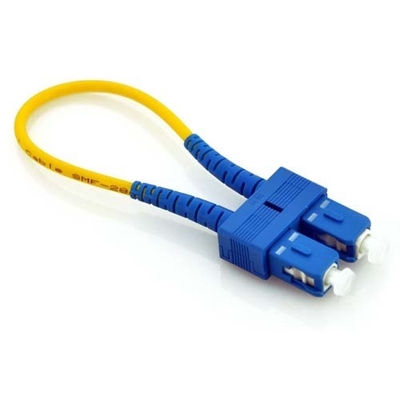 SC / ST / MU / FC / MPO / MTP Loopback Fiber Optical dla telekomunikacji
