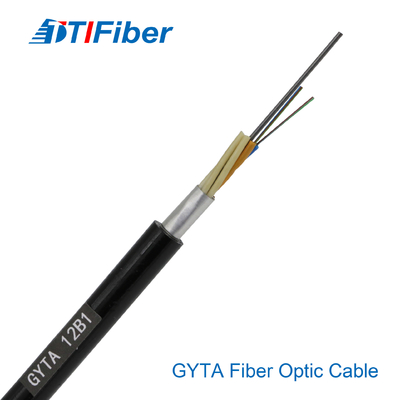 2 4 6 8 12 24 36 48 72 96 144 288 Rdzeń G652d Opancerzony kabel światłowodowy Gyts Gyta
