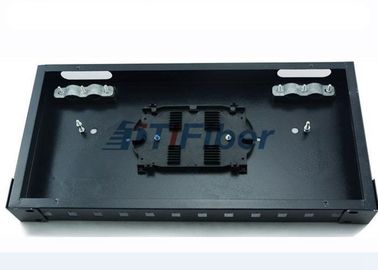 1U Światłowodowy 12-portowy panel krosowy do montażu w szafie na adapter SC Simplex