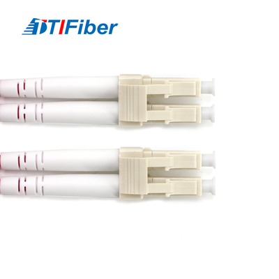 Lc do Lc Om4 Duplex Fiber Optic Pigtail Patch Cord Szybka prędkość transmisji