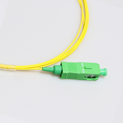 LC SC ST FC PC UPC APC Pigtail światłowodowy Simplex Jednomodowy kabel krosowy SM 0,9 mm