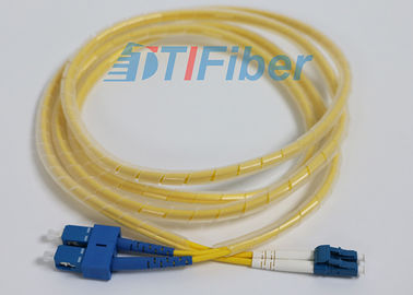 Patchcord światłowodowy LC na SC Jednomodowe kable światłowodowe do sieci FTTH
