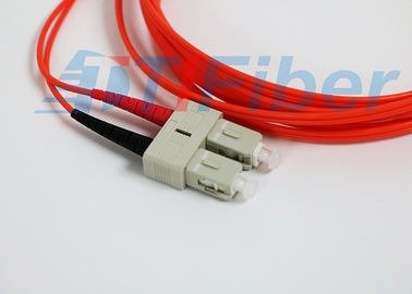 SC / UPC do LC / UPC Dupleksowy światłowodowy przewód kondycjonujący kondycjonujący za pomocą kabla G657A