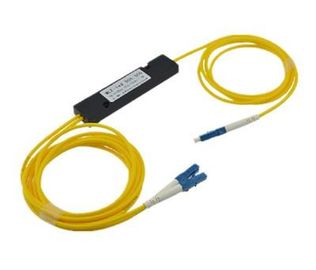 Żółty światłowodowy splitter Sc Apc 1x64 Strata do komunikacji Systerm