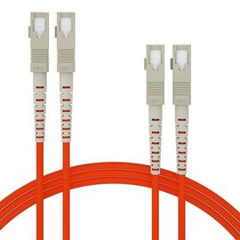 OM1 OM2 Pomarańczowy kabel światłowodowy OS1 OS2 MM SX DX Wielordzeniowy można dostosować