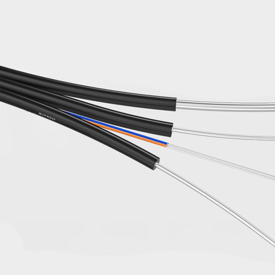 Kabel LZSH jednowarunkowy 1 2 4 Rdzeń G652D G657A1 G657A2 FTTH Kabel światłowodowy