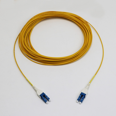Długość kabla 1M LC Uniboot Duplex Singlemode G657.A1 BendInsensitive Zip Duplex 2mm LSZH Low Loss 0,15dB Fiber Patch Cord