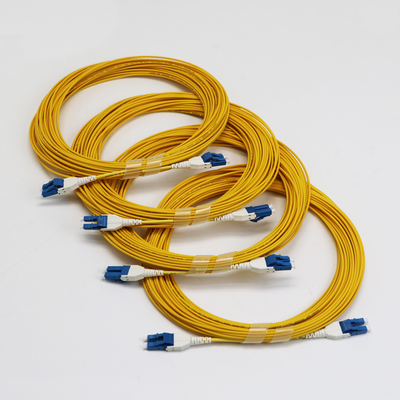 Uniboot LC Fiber Jumper 1M LC UPC To LC UPC Single Mode G657.A1 BendInsensitive 2mm LSZH Low Loss 0,15dB Fiber Patch Cord