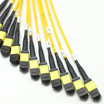 144F MTP MPO Fanout Cable SMG657A1 MPO APC do MPO APC Breakout Fiber Optic Patch Cord