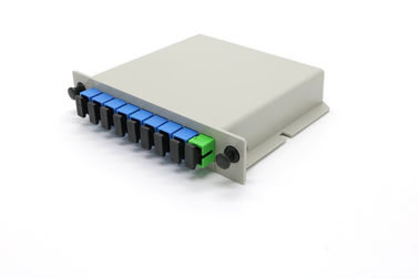 FTTH 1x8 PLC Splitter Box światłowodowy SC / UPC Typ złącza wtykowego do sieci CATV