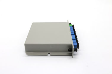 FTTH 1x8 PLC Splitter Box światłowodowy SC / UPC Typ złącza wtykowego do sieci CATV
