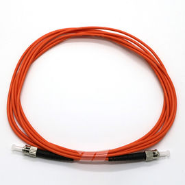 Złącze ODM Kabel światłowodowy jednomodowy ST-ST SX DX Pomarańczowy kolor Zworka