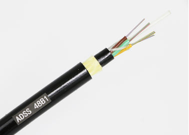 ADSS Nieopancerzony kabel światłowodowy Ethernet Multimode Outdoor z pojedynczą osłoną
