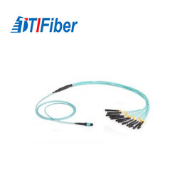 Przewody światłowodowe wielomodowe 10 Gigabit 50/125 OM4 Przewód łączący 8-rdzeniowy OM4