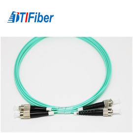 Światłowodowy kabel sieciowy FC do FC Duplex Multi Mode OM3 50/125 Niski ubytek wtrąceniowy