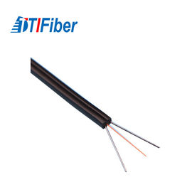 2-żyłowy światłowodowy kabel sieciowy TTI LSZH Kurtka samonośny zewnętrzny FTTH