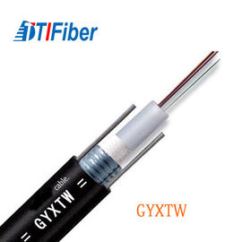 Światłowodowy kabel Ethernet GYXTW Uni Tube 12-rdzeniowy pojedynczy tryb do telekomunikacji